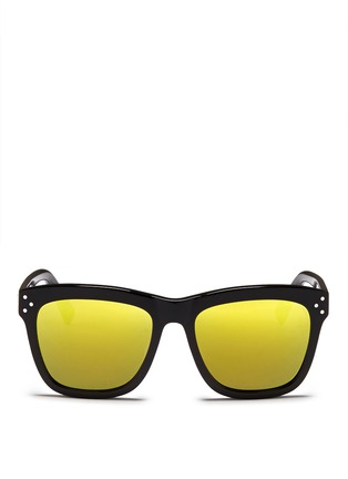 Main View - Click To Enlarge - SPEKTRE - 'Milano' acetate mirror sunglasses