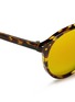 Detail View - Click To Enlarge - SPEKTRE - 'Audacia' tortoiseshell acetate mirror sunglasses