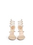 Figure View - Click To Enlarge - RENÉ CAOVILLA - 'Snake' strass spring coil anklet sandals