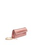 Detail View - Click To Enlarge - VALENTINO GARAVANI - Rockstud Bal crystal pavé wristlet clutch