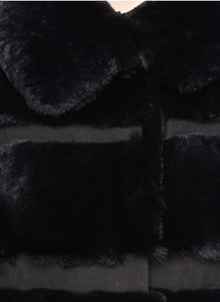 Detail View - Click To Enlarge - DIANE VON FURSTENBERG - 'Loretta' rabbit fur coat