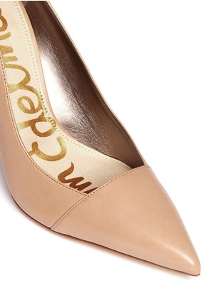 Detail View - Click To Enlarge - SAM EDELMAN - 'Desiree' leather pumps