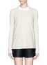 Main View - Click To Enlarge - TORY BURCH - 'Gabriella' floral lace panel front top