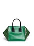 Back View - Click To Enlarge - STELLA MCCARTNEY - 'Cavendish' medium faux python leather tote bag