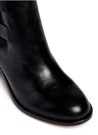 Detail View - Click To Enlarge - SAM EDELMAN - 'Jodie' leather buckle boots