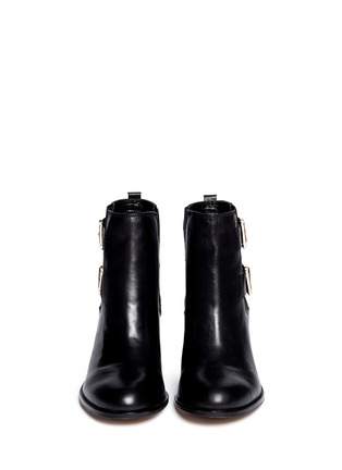 Figure View - Click To Enlarge - SAM EDELMAN - 'Jodie' leather buckle boots