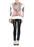 Figure View - Click To Enlarge - EMILIO PUCCI - Tribal jacquard knit fringe navajo sweater