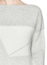 Detail View - Click To Enlarge - VINCE - Geometric wool-cashmere sweater