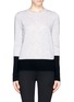 Main View - Click To Enlarge - VINCE - Bicolour cashmere sweater