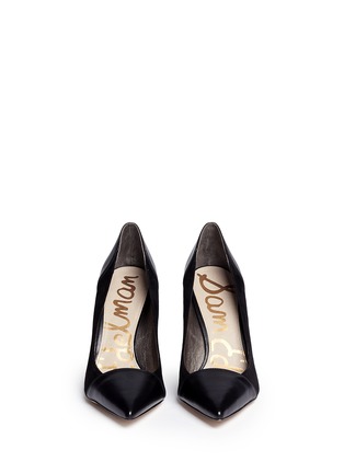 Figure View - Click To Enlarge - SAM EDELMAN - 'Desiree' suede leather pumps