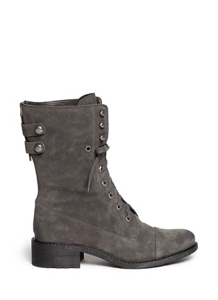Main View - Click To Enlarge - SAM EDELMAN - 'Malone' suede short boots