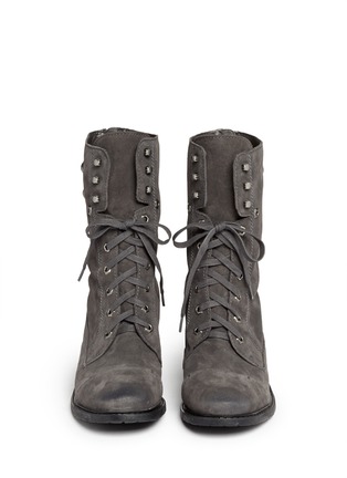 Figure View - Click To Enlarge - SAM EDELMAN - 'Malone' suede short boots