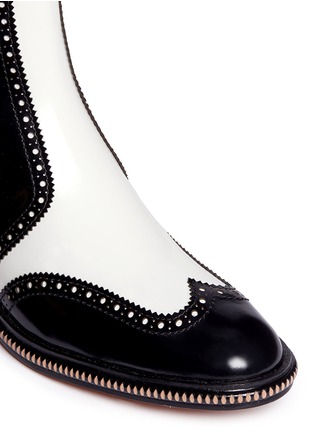 Detail View - Click To Enlarge - MARC BY MARC JACOBS SHOES - Bicolour Chelsea boots