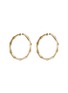 Main View - Click To Enlarge - JOHN HARDY - Brushed 18k yellow gold medium bamboo hoop earrings