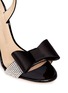 Detail View - Click To Enlarge - 73426 - 'Kloe' glass crystal band satin ribbon sandals
