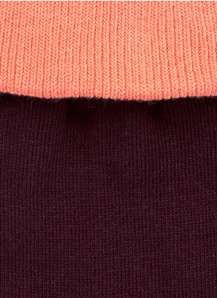 Detail View - Click To Enlarge - HANSEL FROM BASEL - Tulip fold crew socks