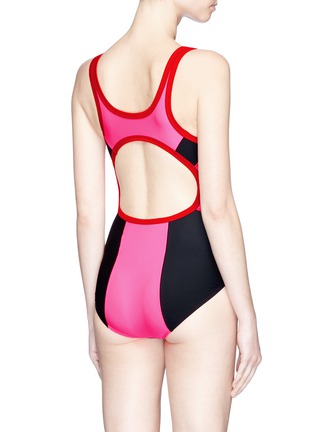 Back View - Click To Enlarge - STELLA MCCARTNEY - 'One Love Surf' one-piece swimsuit
