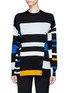 Main View - Click To Enlarge - PROENZA SCHOULER - Stripe cotton blend sweater