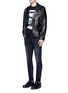 Figure View - Click To Enlarge - NEIL BARRETT - Super skinny fit jeans