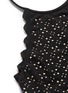 Detail View - Click To Enlarge - MARYSIA - 'Mott' scalloped geometric lasercut one-piece swimsuit