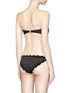 Back View - Click To Enlarge - MARYSIA - 'Antibes' geometric lasercut scalloped bandeau top