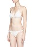 Figure View - Click To Enlarge - MARYSIA - 'Broadway' scalloped triangle bikini top
