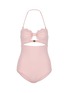 Main View - Click To Enlarge - MARYSIA - 'Antibes' cutout bow bandeau maillot