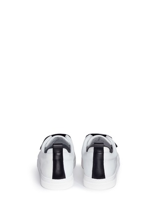 Back View - Click To Enlarge - PIERRE HARDY - 'Slider Mega Gem' appliqué leather sneakers