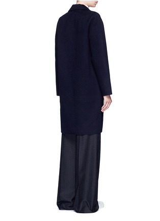 Back View - Click To Enlarge - THEORY - 'Peirette' double faced wool-cashmere coat