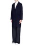 Front View - Click To Enlarge - THEORY - 'Peirette' double faced wool-cashmere coat
