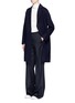Figure View - Click To Enlarge - THEORY - 'Peirette' double faced wool-cashmere coat