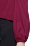 Detail View - Click To Enlarge - 72723 - Detachable sleeve off-shoulder top
