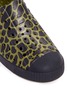 Detail View - Click To Enlarge - NATIVE  - 'Jefferson' animal print perforated toddler slip-ons