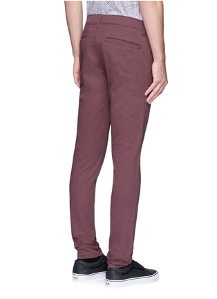 Back View - Click To Enlarge - TOPMAN - Skinny fit cotton chinos