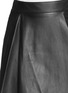 Detail View - Click To Enlarge - 3.1 PHILLIP LIM - Fold leather skirt