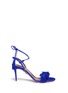 Main View - Click To Enlarge - AQUAZZURA - 'Wild Thing' fringe suede sandals