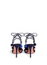 Back View - Click To Enlarge - AQUAZZURA - 'Disco Thing' sequin suede sandals