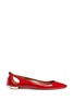 Main View - Click To Enlarge - AQUAZZURA - 'Forever Marilyn' tassel patent leather flats