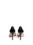 Back View - Click To Enlarge - GIANVITO ROSSI - 'Plexi 85' clear PVC patent leather pumps