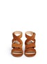 Front View - Click To Enlarge - GIANVITO ROSSI - 'Rylee' strappy suede sandals