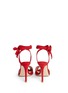 Back View - Click To Enlarge - GIANVITO ROSSI - 'Josie' ankle strap suede sandals