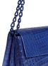 Detail View - Click To Enlarge - NANCY GONZALEZ - Crocodile leather flap shoulder bag