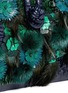Detail View - Click To Enlarge - NANCY GONZALEZ - Flower mink pom-pom crocodile leather shoulder bag