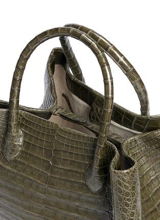 Detail View - Click To Enlarge - NANCY GONZALEZ - Crocodile leather large tote