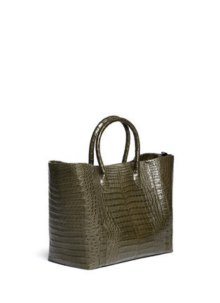 Figure View - Click To Enlarge - NANCY GONZALEZ - Crocodile leather large tote