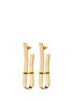 Main View - Click To Enlarge - TOGA ARCHIVES - Brass drop earrings