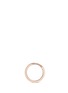 Back View - Click To Enlarge - DAUPHIN - Diamond 18k rose gold ring