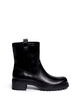 Main View - Click To Enlarge - TORY BURCH - 'Foster' veggie leather boots