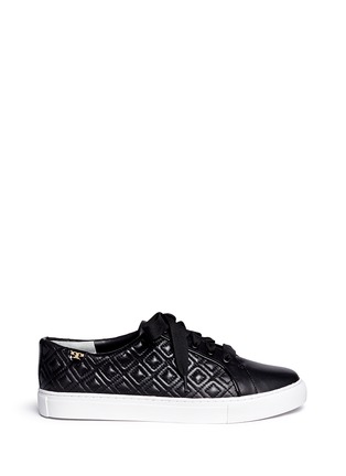 Main View - Click To Enlarge - TORY BURCH - 'Marion' quilted leather sneakers