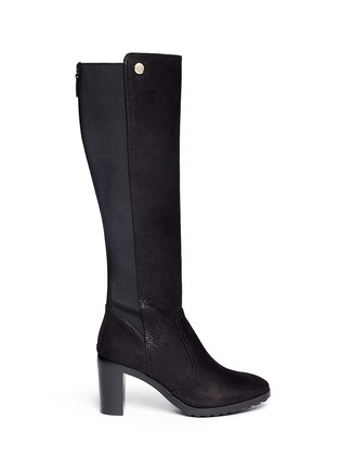 Main View - Click To Enlarge - TORY BURCH - 'Sullivan' vintage buffalo effect leather boots